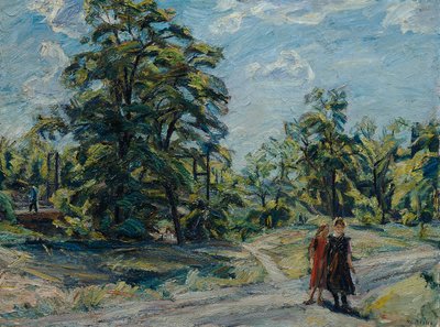 Paesaggio con alberi da Waldemar Rosler