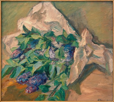 Natura morta con lillà da Waldemar Rosler