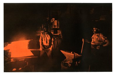 La fucina, 1901 da Waldemar Titzenthaler