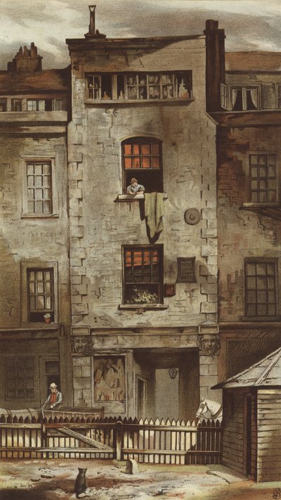 Casa di Dryden, Fetter Lane da Waldo Sargeant
