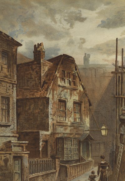 Vecchia casa dietro Ludgate da Waldo Sargeant