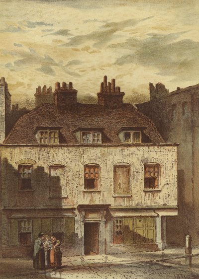 Vecchie case, Dyott Street, Bloomsbury da Waldo Sargeant