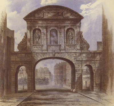Temple Bar, Fleet Street da Waldo Sargeant