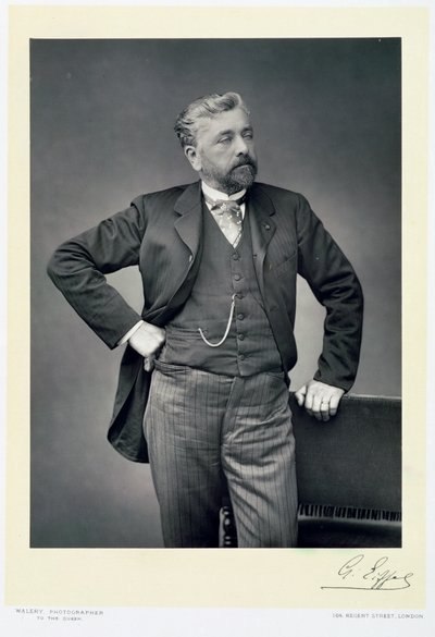 Alexandre Gustave Eiffel, ingegnere francese, fine XIX secolo da Walery