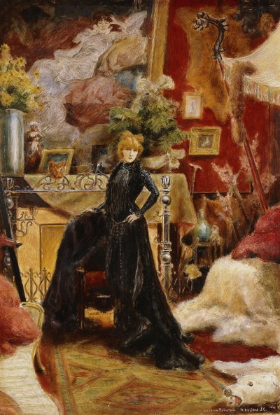 Ritratto di Sarah Bernhardt da Walford Graham Robertson