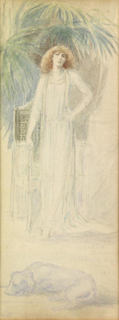 Sarah Bernhardt da Walford Graham Robertson
