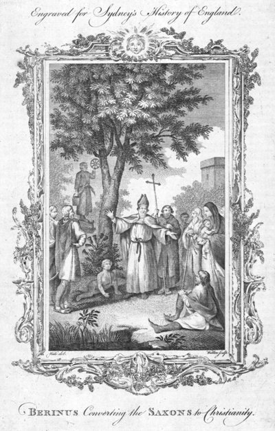 Berinus converte i Sassoni al cristianesimo da Walker