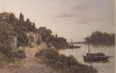 Nasse da pesca in un villaggio della Cornovaglia da Walker Stuart Lloyd