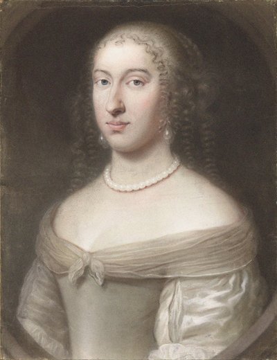 Ritratto di Maria Teresa di Spagna 1638-1683, Regina consorte di Francia e Navarra, 1660 da Wallerant Vaillant