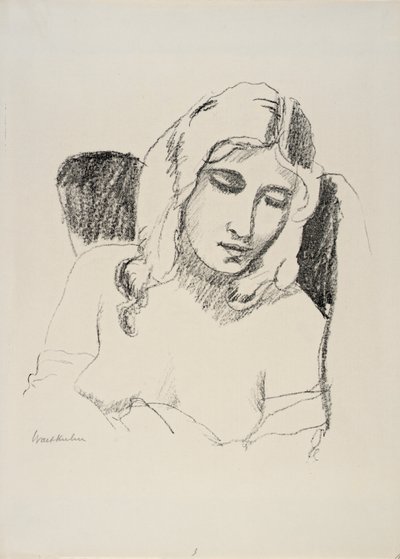Ragazza addormentata da Walt Kuhn