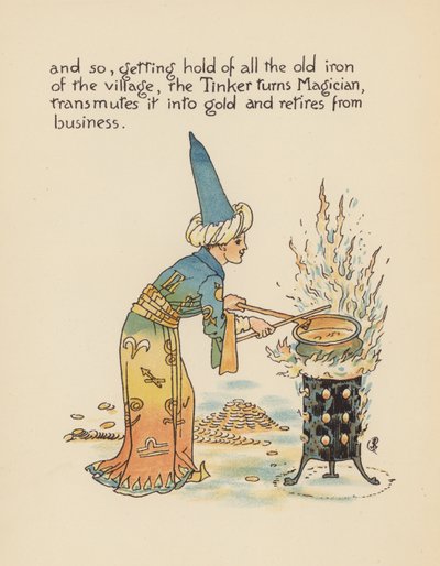 Illustrazione per Legends for Lionel di Walter Crane da Walter (after) Crane