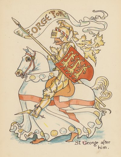 Illustrazione per Legends for Lionel di Walter Crane da Walter (after) Crane