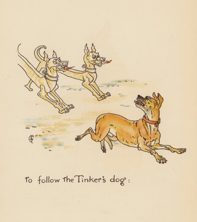 Illustrazione per Legends for Lionel di Walter Crane da Walter (after) Crane