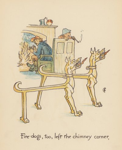 Illustrazione per Legends for Lionel di Walter Crane da Walter (after) Crane