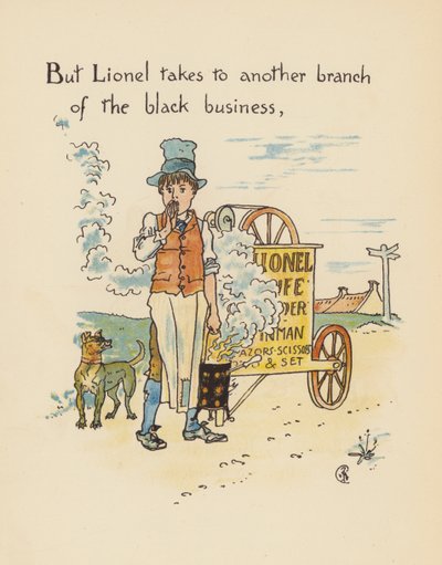Illustrazione per Legends for Lionel di Walter Crane da Walter (after) Crane