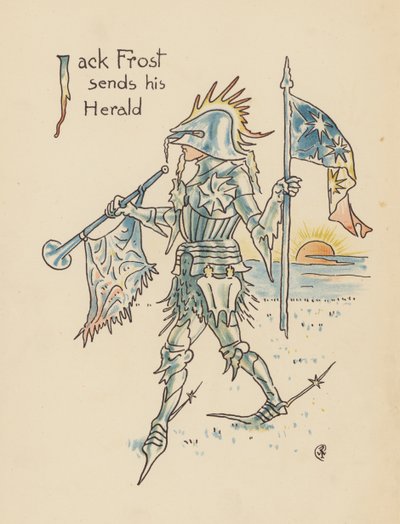Illustrazione per Legends for Lionel di Walter Crane da Walter (after) Crane