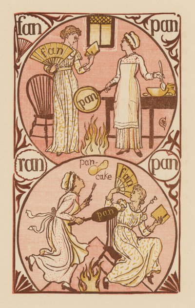 Pagina da The Golden Primer da Walter (after) Crane