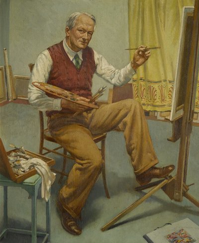 Attraverso lo specchio n. 1 (Autoritratto) da Walter Ashworth
