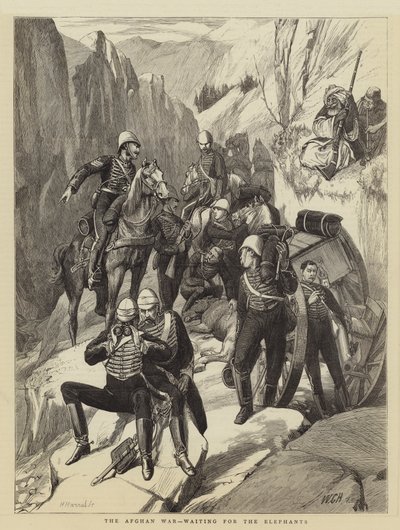 La guerra afgana, in attesa degli elefanti da Walter Charles Horsley