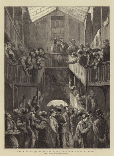 La questione orientale, la Borsa, Costantinopoli da Walter Charles Horsley