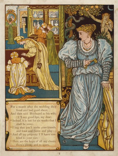 Barbablù da Walter Crane