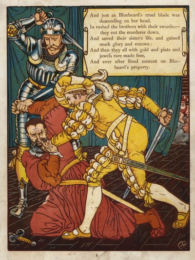 Barbablù da Walter Crane