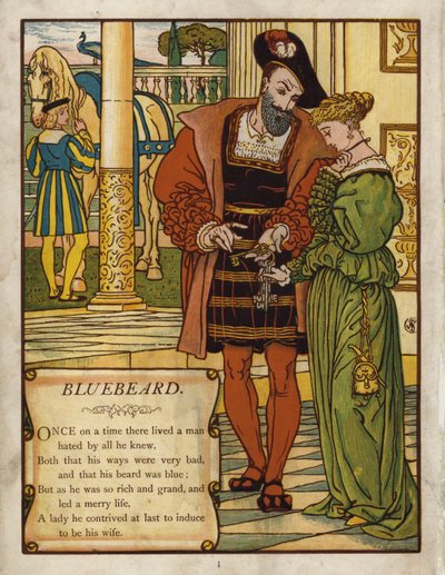 Barbablu da Walter Crane