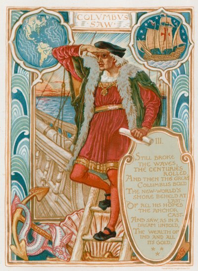 Colombo vide da Walter Crane