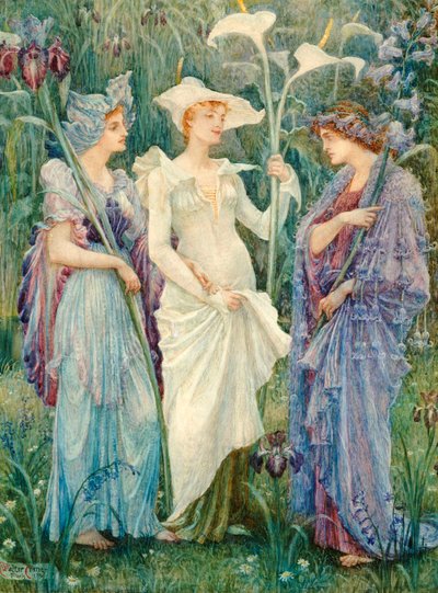 Insegne di primavera, 1894 da Walter Crane