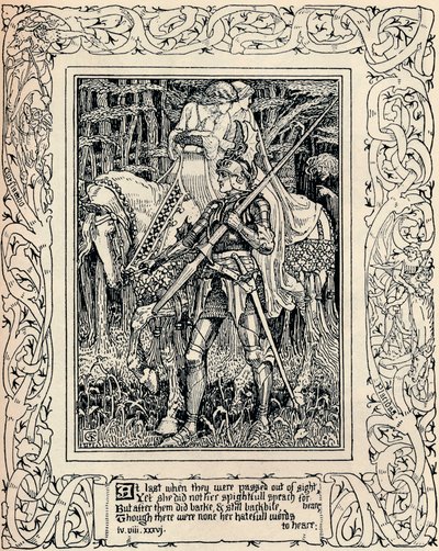 La Regina delle Fate, c1900 da Walter Crane