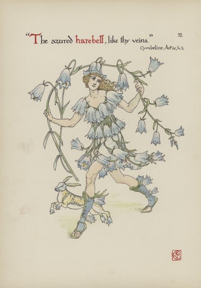 Fiori dal giardino di Shakespeare da Walter Crane
