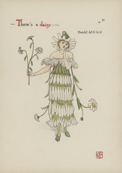 Fiori dal giardino di Shakespeare da Walter Crane