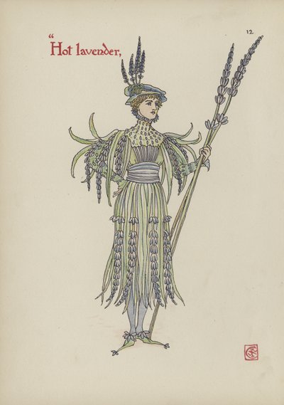 Fiori dal giardino di Shakespeare da Walter Crane