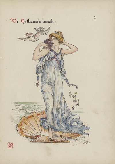Fiori dal giardino di Shakespeare da Walter Crane