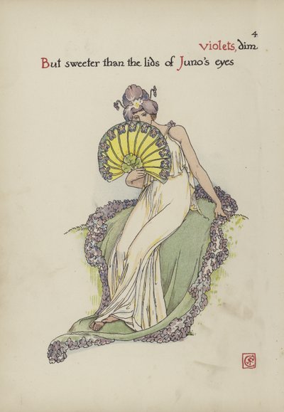 Fiori dal giardino di Shakespeare da Walter Crane