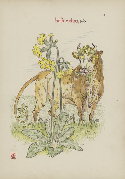 Fiori dal giardino di Shakespeare da Walter Crane