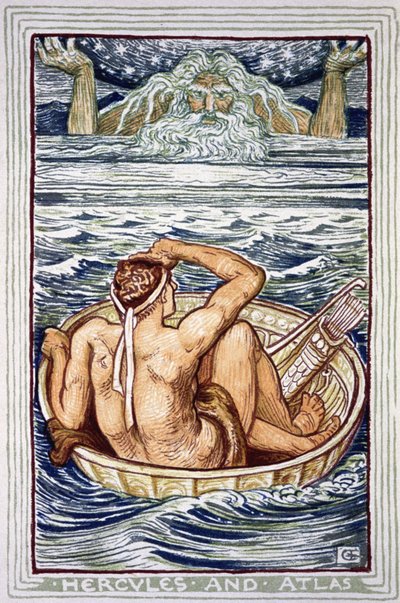 Eracle e Atlante da Walter Crane