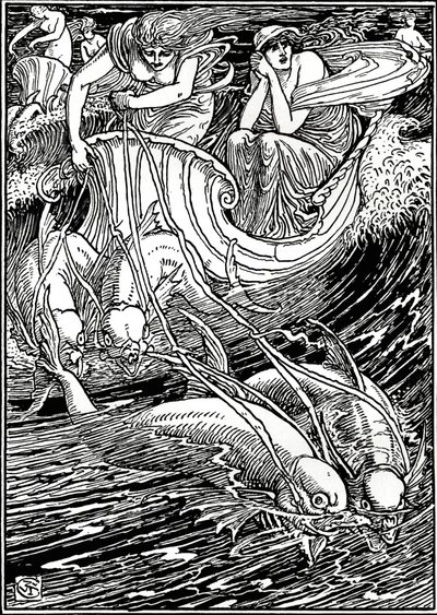 Illustrazione per la Faerie Queene, c1890 da Walter Crane