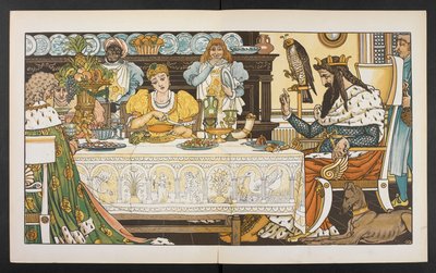 Illustrazione per il Principe Ranocchio da Walter Crane