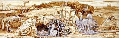 Il verme Laidly da Walter Crane