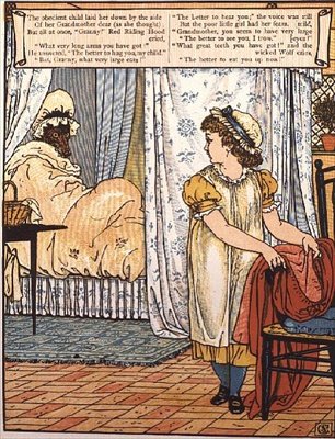 Cappuccetto Rosso da Walter Crane