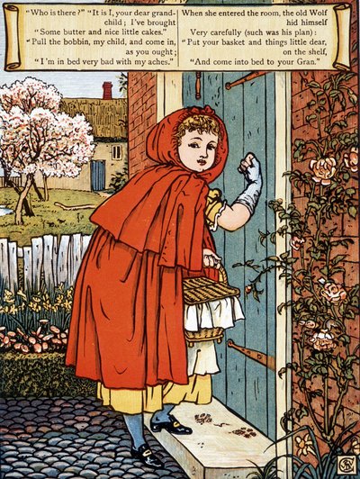 Cappuccetto Rosso, di John Lane, Walter Crane