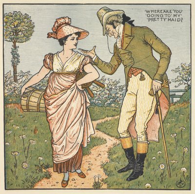 La mia bella fanciulla da Walter Crane
