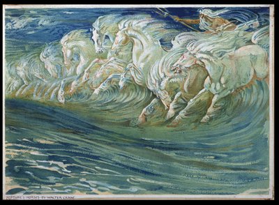 I cavalli di Nettuno, illustrazione per 