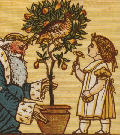 Pernice in un albero di pere da Walter Crane