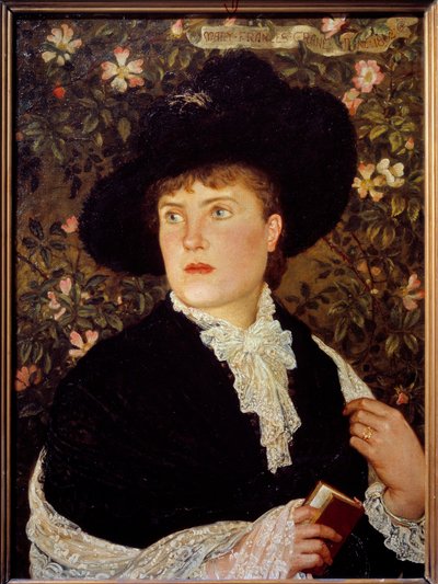 Ritratto di Madame Walter Crane da Walter Crane
