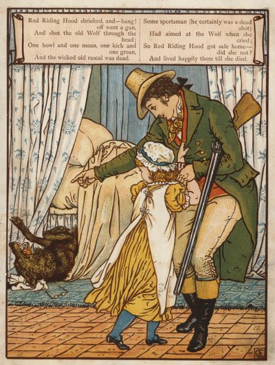 Cappuccetto Rosso da Walter Crane