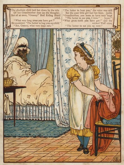 Cappuccetto Rosso da Walter Crane