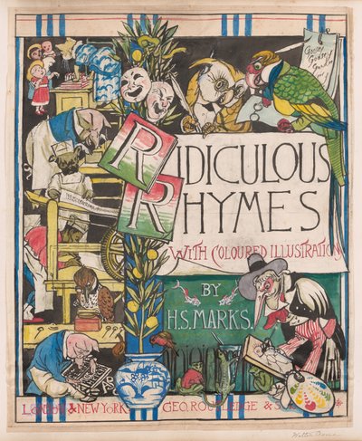 Ridiculous Rhymes, c.1867 da Walter Crane