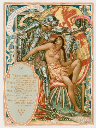 La Spagna Conquistata da Walter Crane